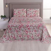 Jogo de Cama Casal Queen 04 Pçs Malha 100% Algodão Fio Penteado 30/1