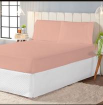 Jogo de Cama Casal Queen 3 Peças Laura Percal 200 Fios