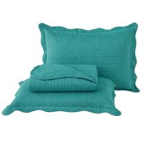 Jogo de Cama Casal Queen Milão 150 Fios Verde