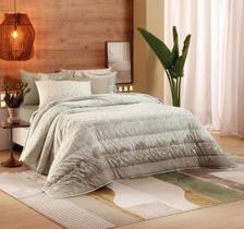 Jogo de Cama Casal Teka Crystal 100% algodão - 4 Peças