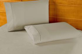 Jogo de Cama Classic Casal Percal 400 Fios 3 Peças Pt Palito Jogo de Cama Classic Casal Percal 400 Fios 3 Peças Pt Palito