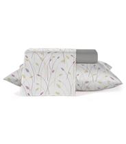 Jogo De Cama Classic Solteiro 3 Peças Teka Branco