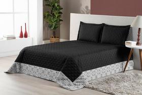 Jogo De Cama Colcha Casal Padrão Vitória 3 Peças