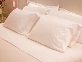 Jogo de Cama com 02 Pontos Ajour Percal 400 Fios Jogo de Cama com 02 Pontos Ajour Percal 400 Fios