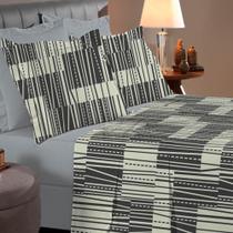 Jogo de Cama Completo Queen 4 Peças 180 Fios Buettner Reflete Jogo de Cama Completo Queen 4 Peças 180 Fios Buettner Reflete