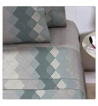 Jogo de cama de casal Corttex Essenciale com 4 peças 100% algodão.