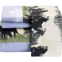 Jogo de Cama Desire Casal Queen 4 Peças Percal 200 Fios 100% Algodão - Estampa Texas