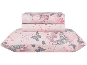 Jogo de Cama Duplo C/3 peças 140x250cm Solteiro Elis Happy Day Sultan