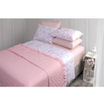 Jogo de Cama Duplo Casal 4 Pçs Veneza Sonhare Bronze Sultan