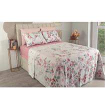 Jogo de Cama Duplo Casal 4 Peças 140 Fios 250x220cm Adele Realce Premium - Sultan Jogo de Cama Duplo Casal 4 Peças 140 Fios 250x220cm Adele Realce Premium - Sultan