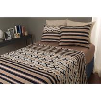 Jogo de Cama Duplo Casal 4 Peças 140 Fios 250x220cm Akira 2 Realce Premium - Sultan Jogo de Cama Duplo Casal 4 Peças 140 Fios 250x220cm Akira 2 Realce Premium - Sultan