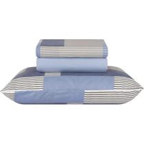 Jogo de cama duplo casal microfibra 230x180x30cm jacob paco milano