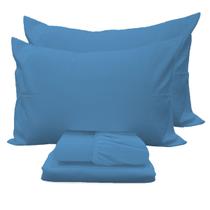 Jogo de Cama Duplo Casal Queen Conjunto de Lençol 4 Peças