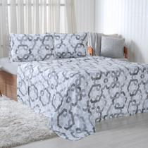 Jogo de Cama Duplo Queen 150 Fios Extra Macio - Bene Casa Jogo de Cama Duplo Queen 150 Fios Extra Macio - Bene Casa