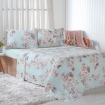 Jogo de Cama Duplo Queen 150 Fios Extra Macio - Bene Casa Jogo de Cama Duplo Queen 150 Fios Extra Macio - Bene Casa