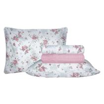 Jogo de Cama Duplo Queen 4 Peças 140 Fios 240x250cm Amelie Realce Premium - Sultan Jogo de Cama Duplo Queen 4 Peças 140 Fios 240x250cm Amelie Realce Premium - Sultan