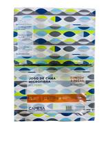 Jogo de Cama Estampado Camesa - Solteiro
