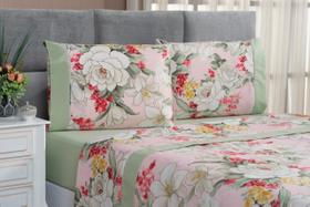 Jogo De Cama Estampado Micropercal 200 Fios Naturale King 04 Peças - Killy Jogo De Cama Estampado Micropercal 200 Fios Naturale King 04 Peças - Killy