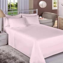 Jogo de Cama Estamparia Premium Linea 180 Fios Solteiro 7936 Rosa Claro - 3 Peças Jogo de Cama Estamparia Premium Linea 180 Fios Solteiro 7936 Rosa Claro - 3 Peças