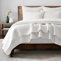 Jogo de Cama EVERGRACEHOME Colcha King de Algodão 274 x 244 cm