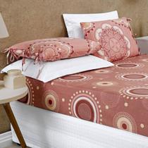 Jogo De Cama Floreal 200 Fios Queen 03 Peças - Renda