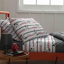 Jogo de Cama Infantil 2 Pecas Mickey Disney - Andreza Jogo de Cama Infantil 2 Pecas Mickey Disney - Andreza