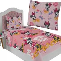 JOGO DE CAMA INFANTIL 3 PECAS MICKEY SOLTEIRO MICROFIBRA Modelo:Minnie JOGO DE CAMA INFANTIL 3 PECAS MICKEY SOLTEIRO MICROFIBRA Modelo:Minnie