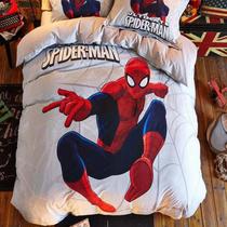 Jogo De Cama Infantil Homem Aranha 4 Peças Com Edredom Decor - Casa Da Fama