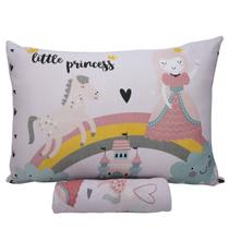 Jogo de Cama Infantil Joy Com Fronha Estampa Localizada Malha Com Elástico Solteiro