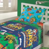 Jogo de Cama Infantil Lepper Personagens 02 Peças Microfibra