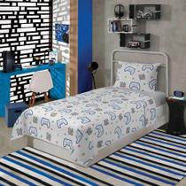 Jogo de Cama Infantil Lepper PlayStation- 100% Algodão - 150 Fios Jogo de Cama Infantil Lepper PlayStation- 100% Algodão - 150 Fios