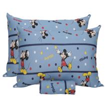 Jogo De Cama Infantil Mickey Casal Disney Simples 3 Peças Cool Azul Malha Portallar Jogo De Cama Infantil Mickey Casal Disney Simples 3 Peças Cool Azul Malha Portallar