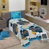 Jogo de Cama Infantil Microfibra 03 Peças Lepper - Batman Jogo de Cama Infantil Microfibra 03 Peças Lepper - Batman