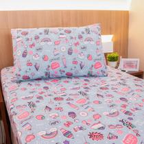 Jogo de Cama Infantil Solteiro DOCE VIDA KIDS 2 Peças