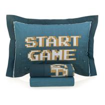Jogo de Cama Infantil Solteiro King Karsten Game Percal 200 Jogo de Cama Infantil Solteiro King Karsten Game Percal 200