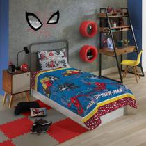 Jogo De Cama Infantil Spider-Man 3 Peças Lepper