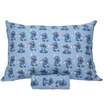 Jogo De Cama Infantil Stitch Azul Solteiro Disney Simples 2 Peças Malha Portallar Jogo De Cama Infantil Stitch Azul Solteiro Disney Simples 2 Peças Malha Portallar
