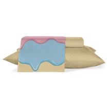 Jogo de Cama Infantil Teka Kids Sorvete - 100% Algodão Jogo de Cama Infantil Teka Kids Sorvete - 100% Algodão