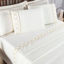 Jogo De Cama Infinity Queen 4 Peças - Tecido Micropercal 300 Fios Jogo De Cama Infinity Queen 4 Peças - Tecido Micropercal 300 Fios