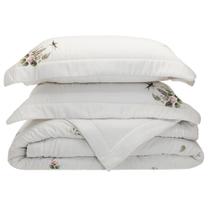 Jogo de Cama Kacyumara Bali 400 Fios Pierre- 100% Bambu - Queen