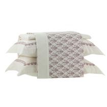 Jogo de Cama Kacyumara Satinee Nissi - 300Fios - Algodão Egípcio - Queen