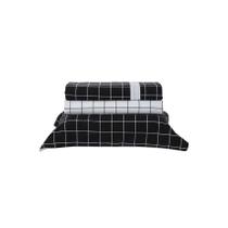 Jogo de Cama Kacyumara Vida Bela Vintage Quadros 200 Fios - 100% Algodão - Preto 2602 - Solteiro Jogo de Cama Kacyumara Vida Bela Vintage Quadros 200 Fios - 100% Algodão - Preto 2602 - Solteiro