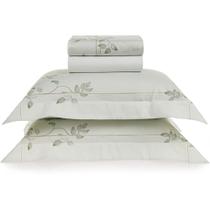 Jogo de Cama Karsten Benin 300 Fios 4 Peças Queen Verde Jogo de Cama Karsten Benin 300 Fios 4 Peças Queen Verde