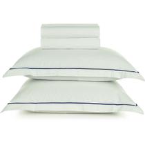 Jogo de Cama Karsten Deliz 200 Fios 4 Peças Queen Branco Azl Jogo de Cama Karsten Deliz 200 Fios 4 Peças Queen Branco Azl