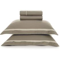 Jogo de Cama Karsten Lara 300 Fios 4 Peças Queen Verde