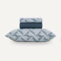 Jogo de Cama Karsten Martin Solteiro 100% Algodão 160 Fios - 3 Peças