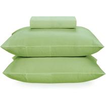 Jogo de Cama Karsten Matiza 160 Fios 3 Peças King Verde