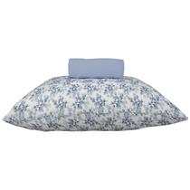 Jogo de Cama KazzaVip Solteiro Malha Mista 70% Algodão e 30% Poliéster Florianopolis 2 Peças Azul Jogo de Cama KazzaVip Solteiro Malha Mista 70% Algodão e 30% Poliéster Florianopolis 2 Peças Azul