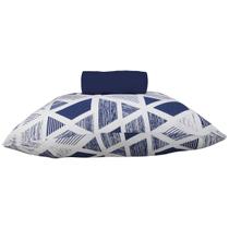 Jogo de Cama KazzaVip Solteiro Malha Mista 70% Algodão e 30% Poliéster Pipa 2 Peças Azul Profundo Jogo de Cama KazzaVip Solteiro Malha Mista 70% Algodão e 30% Poliéster Pipa 2 Peças Azul Profundo