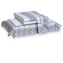 Jogo de Cama King 300 Fios Avallon - Artelassê Jogo de Cama King 300 Fios Avallon - Artelassê